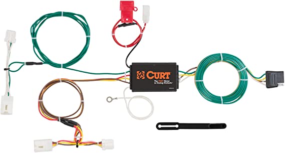 CURT 56267 Vehicle-Side Custom 4-Pin Trailer Wiring Harness, Fits Select Nissan Murano