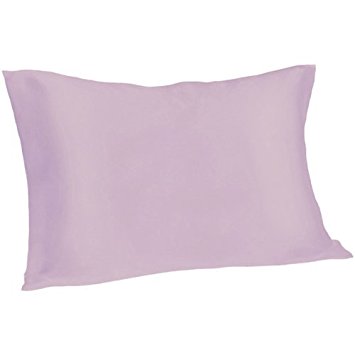 Spasilk 100-Percent Pure Silk Facial Beauty Pillowcase, Standard/Queen, Lavender