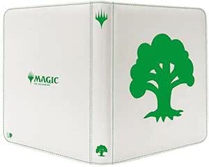 Ultra PRO - Mana 8 12-Pocket Zip PRO-Binder - Forest for Magic: The Gathering, Holds & Protects 480 Standard Sized Cards, Collector's Edition Durable Trading Secure Side-Loading Pocket Binder