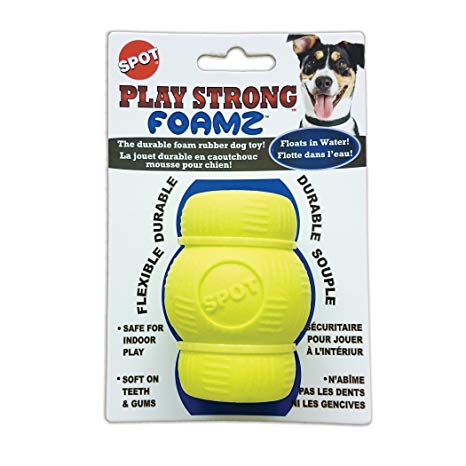 Ethical Pets 2.75" Play Strong Foamz Rubber Dog Chew