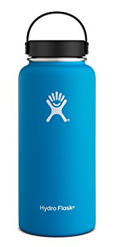 Hydro Flask Vacuum Insulated Stainless Steel Water Bottle, Wide Mouth w/Flex Cap