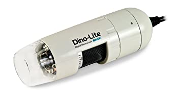 Dino-Lite USB Hanheld Digital Microscope AM2111, Optical 10X-220X Magnification, Software for Windows/Mac/iOS/Android, Supports PC, Tablet, and Mobile Devices