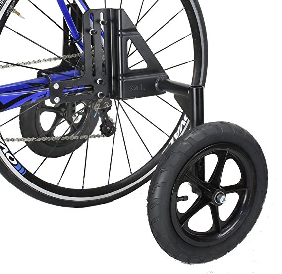 CyclingDeal Adjustable Adult Bicycle Bike Training Wheels Fits 20" to 29"