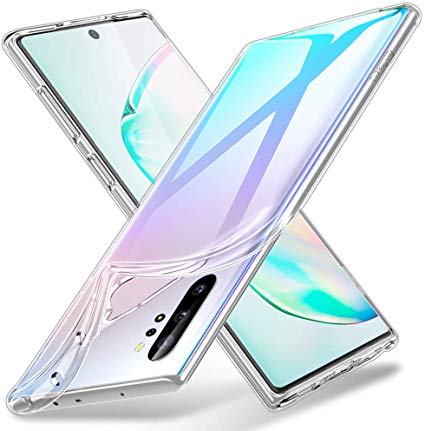 ESR Samsung Galaxy Note 10 Plus Case, Slim Clear Soft TPU Case for Samsung Galaxy Note 10 Plus/Note10 /5G (2019), Jelly Clear