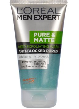 LOreal Paris Men Expert Pure and Matte Scrub Face Wash 150ml
