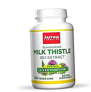 Milk Thistle 150 mg - 100 Veggie Capsules - Antioxidant Supporting Immune Response, Liver Function & Glutathione - Up to 100 Servings New Version (100 Count (Pack of 1))