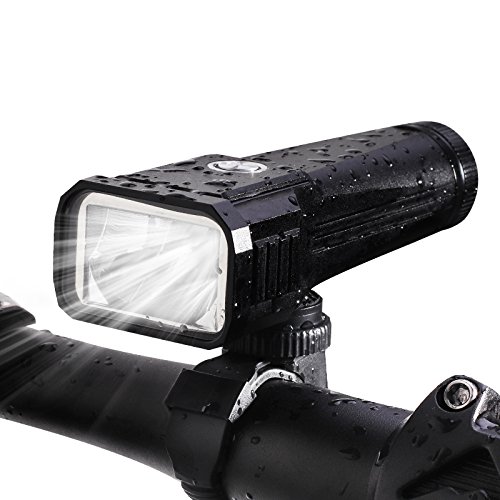 Autoor Bike Light, USB Rechargeable Bicycle Light Waterproof Powerful Flashlight Night Riding Equipments