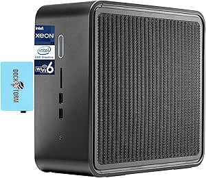 Intel NUC 9 Pro Kit Mini PC NUC9VXQNX Xeon E-2286M 8-Core, UHD 630, 32GB RAM, 1TB PCIe SSD, WiFi 6, Bluetooth 5.2, HDMI, 2 Thunderbolt 3, Win 11 Pro w/Hub