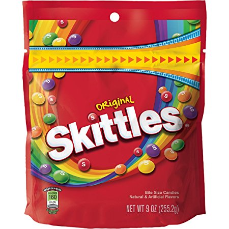 Skittles Original Candy, 9 ounce bag