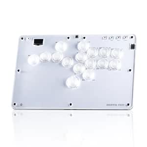 HITBOXHaute42 Joystick Arcade Hitbox Controller Button Rim leverless Arcade Stick Controller For PC/ Ps4 / ps5/Steam Fightstick Arcade (Color: R16)