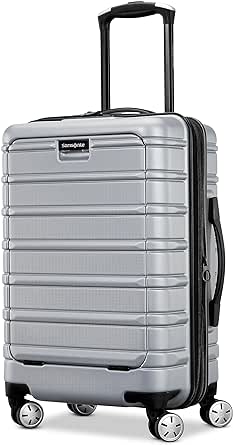 Samsonite Unisex-Adult Omni 2 Hardside Expandable Luggage with Spinner Wheels Luggage- Suitcase