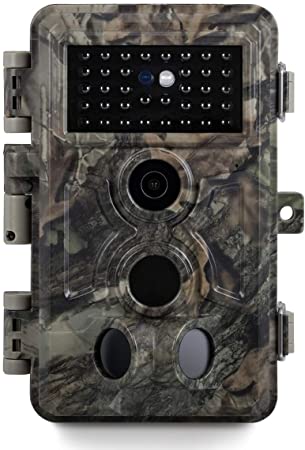 (2020 Upgraded) Meidase SL122 Pro Trail Camera, 16MP, 1080P 30fps HD Video, Sound Recording, Wide 110° View, No Glow Night Vision, 0.2s Motion Activated, Waterproof, Wildlife Game Camera
