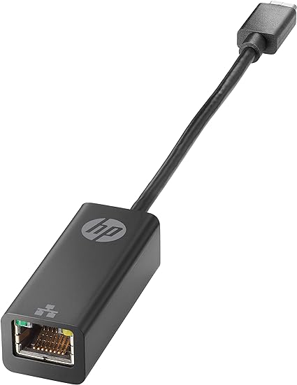 HP USB-C to RJ45 Ethernet Adapter (V7W66AA) black