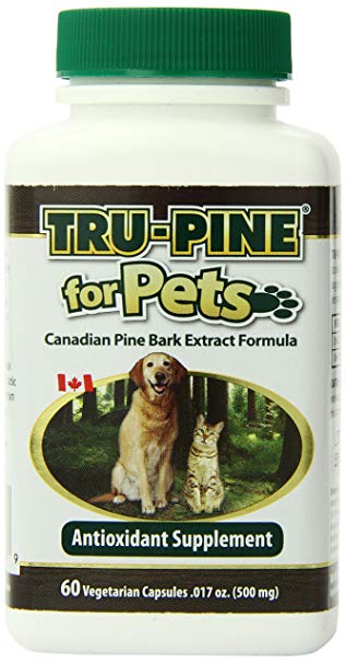 Essiac International Tru-Pine for Pets, 60 Capsules