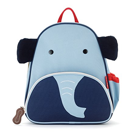 Skip Hop Zoo Little Kid and Toddler Backpack, Ages 2 , Multi Edi Elephant