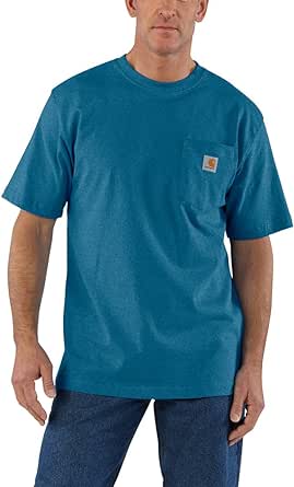 Carhatt Mens Loose Fit Heavyweight ShortSleeve Pocket TShirt