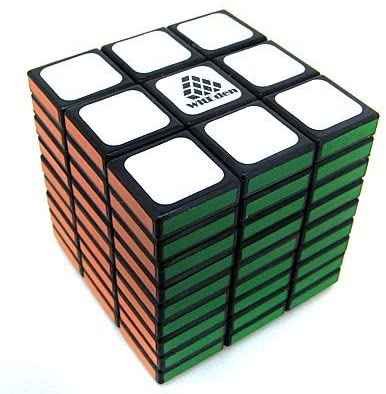 ThinkMax 3x3x9 Puzzle Fully Functional Cube Black