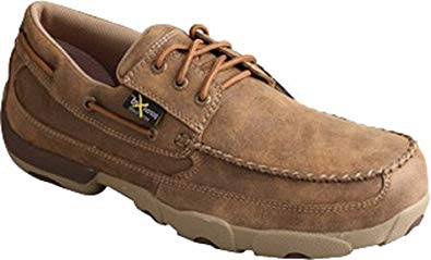 Twisted X Mens Driving Mocs Steel Toe - Mdmstm1