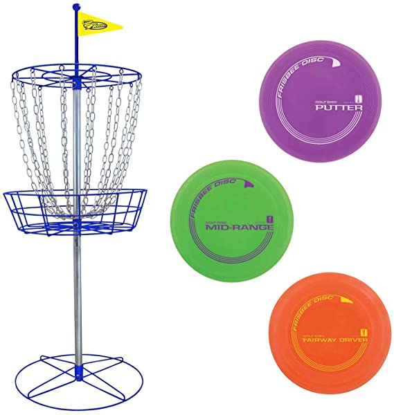 Wham-O Official Frisbee Disc Golf Set