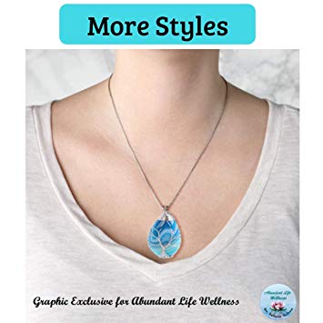 EMF Protection Pendant Necklace- Anti-Radiation-Free Chain-Programmed with 30  Homeopathic Frequencies - More Styles - Dr. Valerie Nelson-EMF Shield Necklace Jewelry