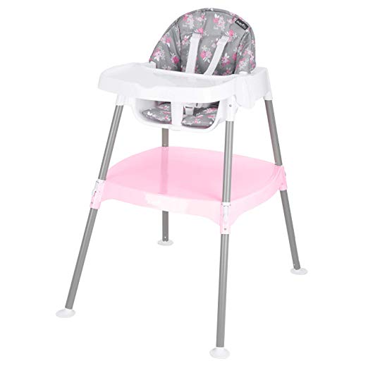 Evenflo 4-in-1 Eat & Grow Convertible High Chair (Poppy)