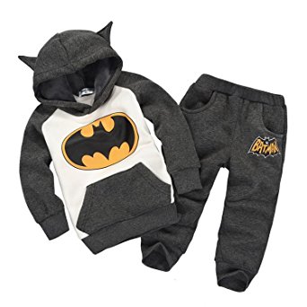 Getuback Baby Batman Clothing Sets Children Spring Tracksuits