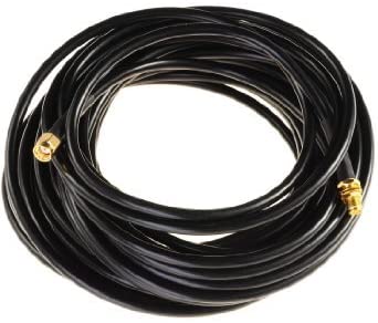 Lysignal Antenna Extension Cable RP-SMA Male to Female Connector (10ft)