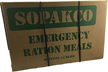 Sopakco Emergency Ration Meals Pack of 14 MRE Meals