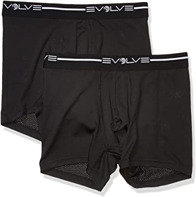 Evolve Men's Micro Mesh Stretch Boxer Briefs