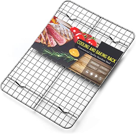 Cooling Racks for Baking,Baking Rack,Estmoon Stainless Steel Roasting & Cooling Rack,12.5 Inch Heavy Duty Wire Rack Oven Rack Cookie Rack for Cooking, Baking, Grilling, Oven &Dishwasher Safe