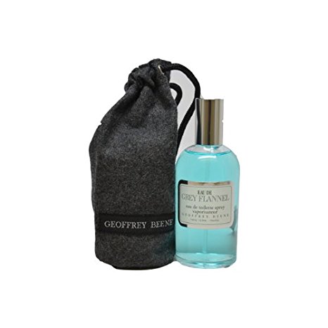 Eau De Grey Flannel for Men by Geoffrey Beene, Eau De Toilette Spray, 4-Ounce