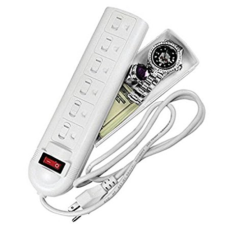 Hidden Safe Fake Household Surge Protector Decoy by Glider Lock