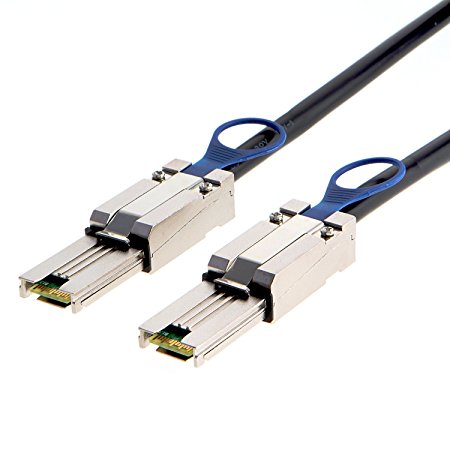 CableCreation External Mini SAS 26pin (SFF-8088) Male to Mini SAS 26 (SFF-8088) male Cable, 2.0M