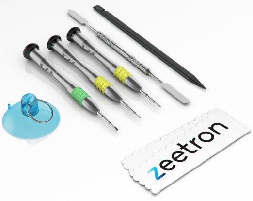 Zeetron Professional Grade Iphone Ipod Ipad Magnetic Solid Metal Opening Tool Kit - 7 Pieces