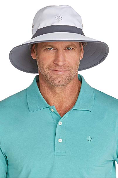 Coolibar UPF 50  Men's Matchplay Golf Hat - Sun Protective