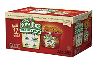 Product of Chef Boyardee Variety Microwave Cups, 12 ct./90 oz.