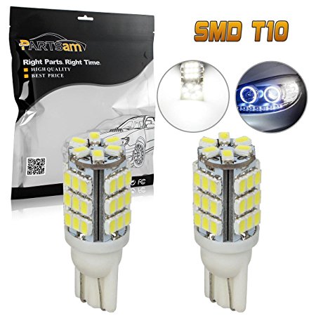 Partsam 912 921 42 SMD LED White Trunk Cargo Lights Bulbs 2x Set