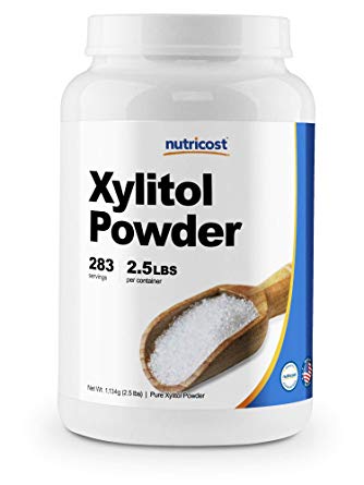 Nutricost Pure Xylitol Granulated Powder 2.5 Pounds, Granulated Crystals