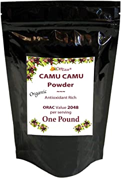 New CurEase Organic Camu Camu Powder Natural Vitamin C Freeze Dried Pound 1Lb 16oz