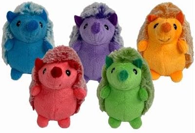 Multipet MiniPet Hedgehog Dog Toy 4" (Assorted Color, 1 Pack)