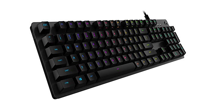 Logitech G512 Carbon RGB Mechanical Gaming Keyboard (GX Blue Clicky)