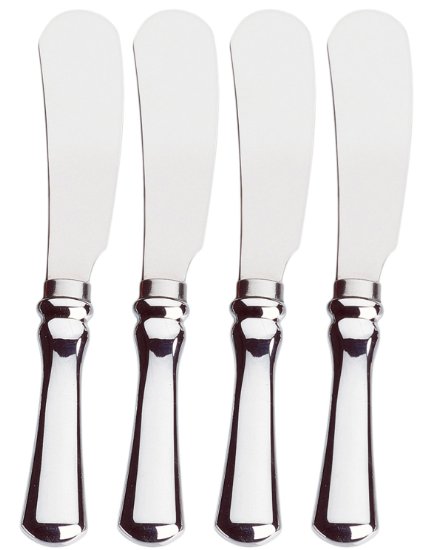 Amco Classic Spreaders Stainless Steel Blades Set of 4