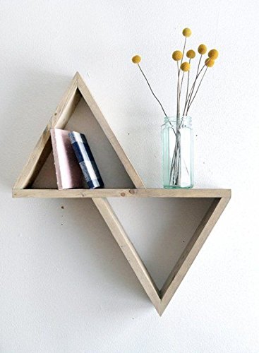 Avignon Triangular Floating Shelf 24 inches x 24 inches