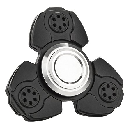 HAYATA Spinner, Aluminum alloy Finger Spinner Hand Spinner Toy, Fast Bearing EDC Focus Toy for Killing Time Relieves Stress And Anxiety And Relax for Children and Adults