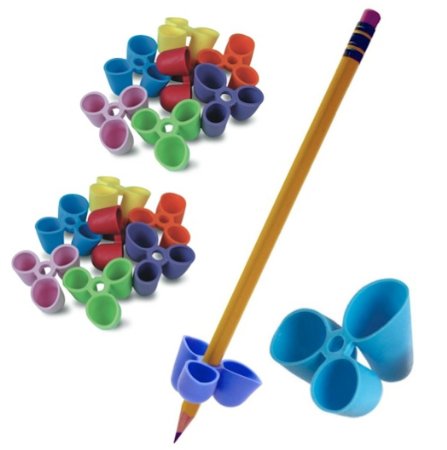The Pencil Grip Writing CLAW for Pencils and Utensils, Small Size, 12 Count Assorted Colors (TPG-21112)