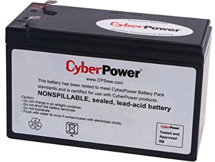 CyberPower RB1290 12V 9AH UPS Replacement Battery Cartridge