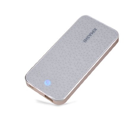 KMASHI Small External Battery Power Bank 6000mAh Backup Pack Portable Ultra-thin Charger for iPhone 6 6S Plus Samsung Galaxy S6 Edge S5 S4 S3 Galaxy Note5