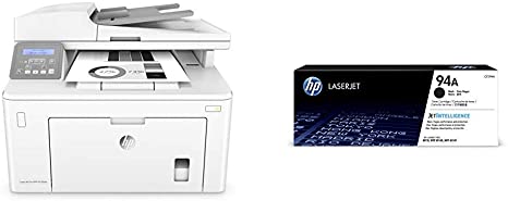 HP Laserjet Pro M148dw All-in-One Wireless Monochrome Laser Printer with Auto Two-sided Printing, Mobile Printing & Built-in Ethernet (4PA41A) with Standard Toner Bundle