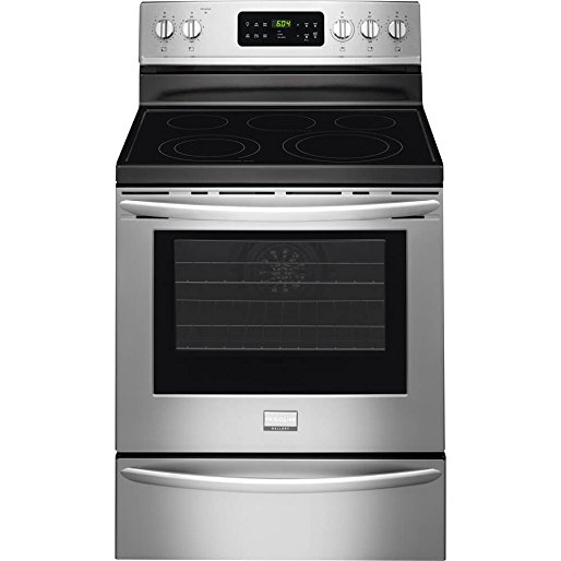 Frigidaire FGEF3035RF Gallery 30" Stainless Steel Electric Smoothtop Range - Convection