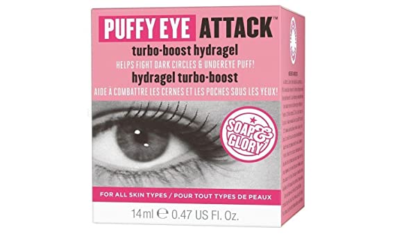 Soap & Glory Puffy Eye Attack Turbo-Boost Hydragel .47 oz
